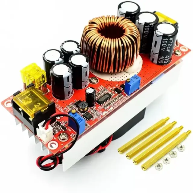 1800W 40A DC to DC Adjustable Constant Voltage and Current Power Supply Boost converter Module